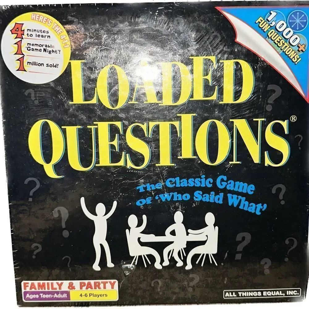 NEW!! Loaded Questions Board Game by All Things Equal (2009) - FACTORY SEALED!!